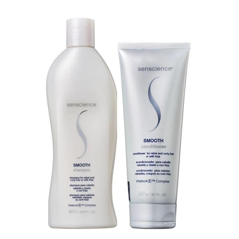 Kit Senscience Smooth - Shampoo 280ml + Condicionador 240ml ÚNICO 1