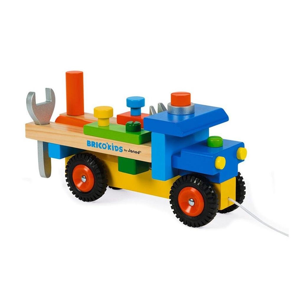 Caminhão de Ferramentas 16 Peças Brico Kids - Brinquedo Janod