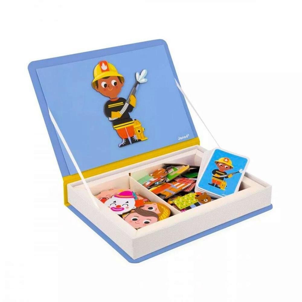 Livro Magnético Profissões - Janod ÚNICO 7