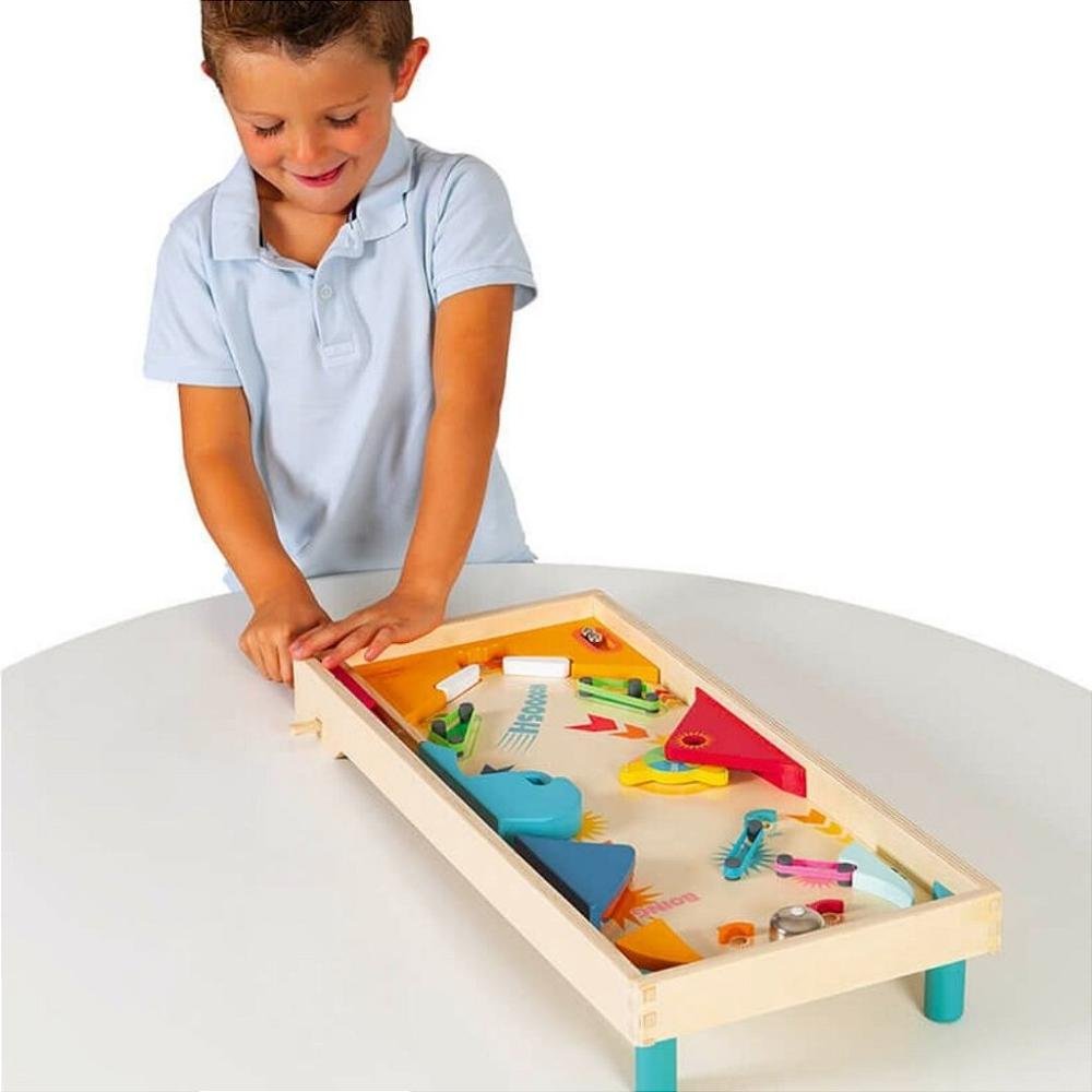 Super Pinball - Brinquedo Educativo Madeira Janod ÚNICO 7