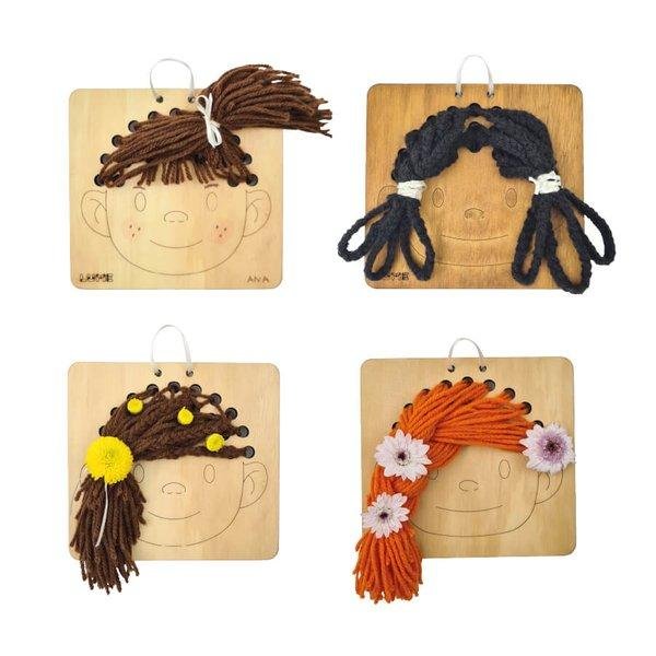 Cabelo Maluco - Brinquedo Educativo Lume
