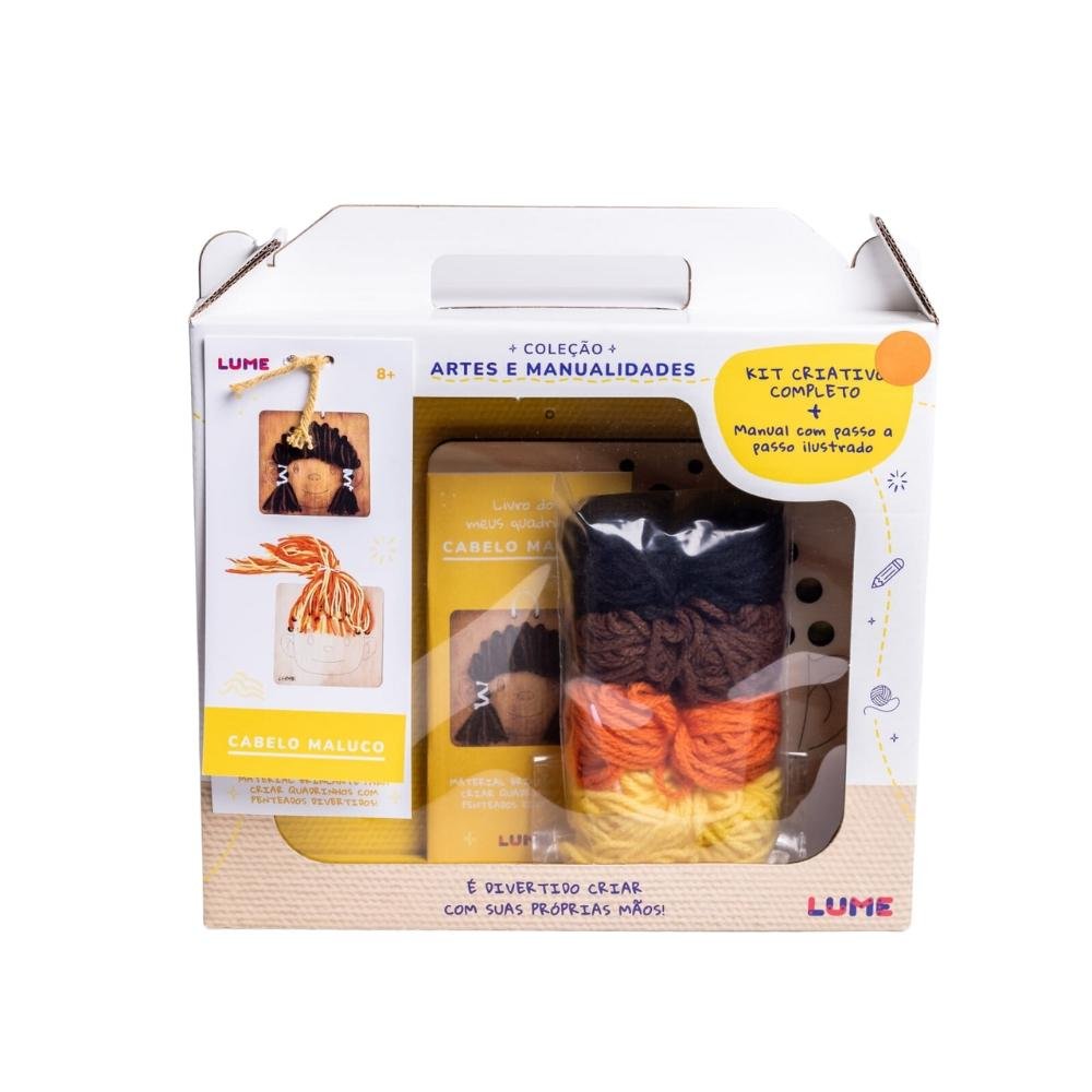 Cabelo Maluco - Brinquedo Educativo Lume ÚNICO 2