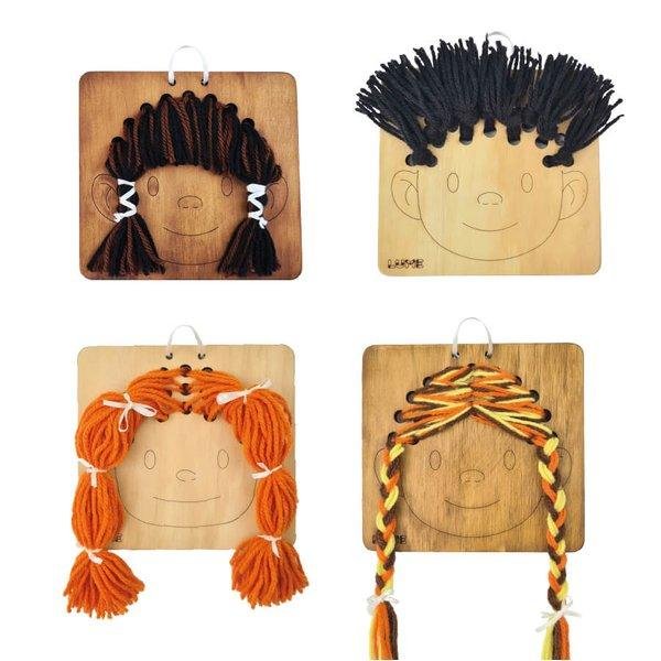 Cabelo Maluco - Brinquedo Educativo Lume ÚNICO 4