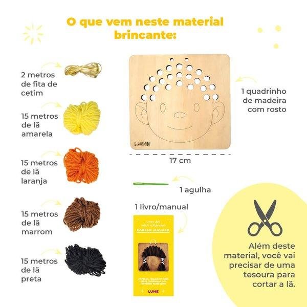Cabelo Maluco - Brinquedo Educativo Lume ÚNICO 5
