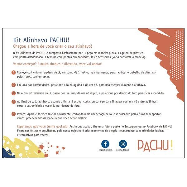 Alinhavo Girafa Filó - Brinquedo Educativo de Madeira ÚNICO 7