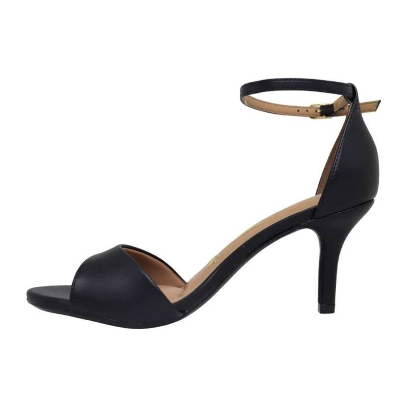 Sandália Vizzano Salto Fino - Feminina Preto 3