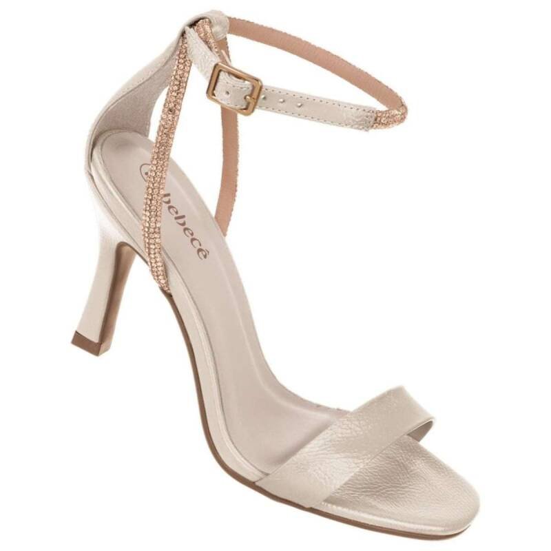 Sandália Bebecê Salto Fino Verniz - Feminina - Aveia Aveia 3