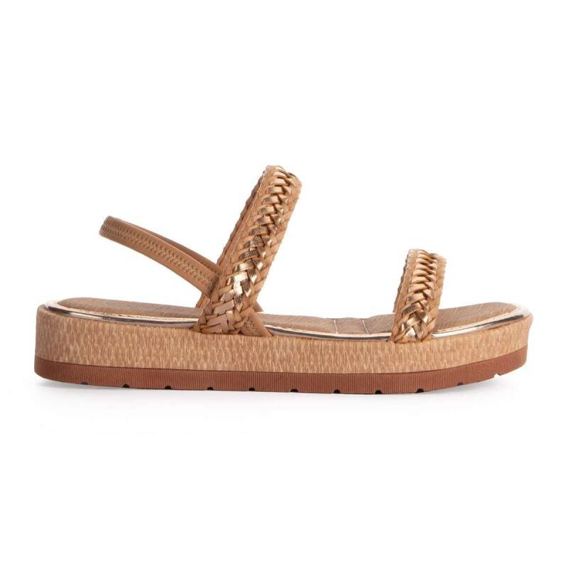 Sandália Mississipi Flatform - Feminina - Melouro rosamel Marrom 2