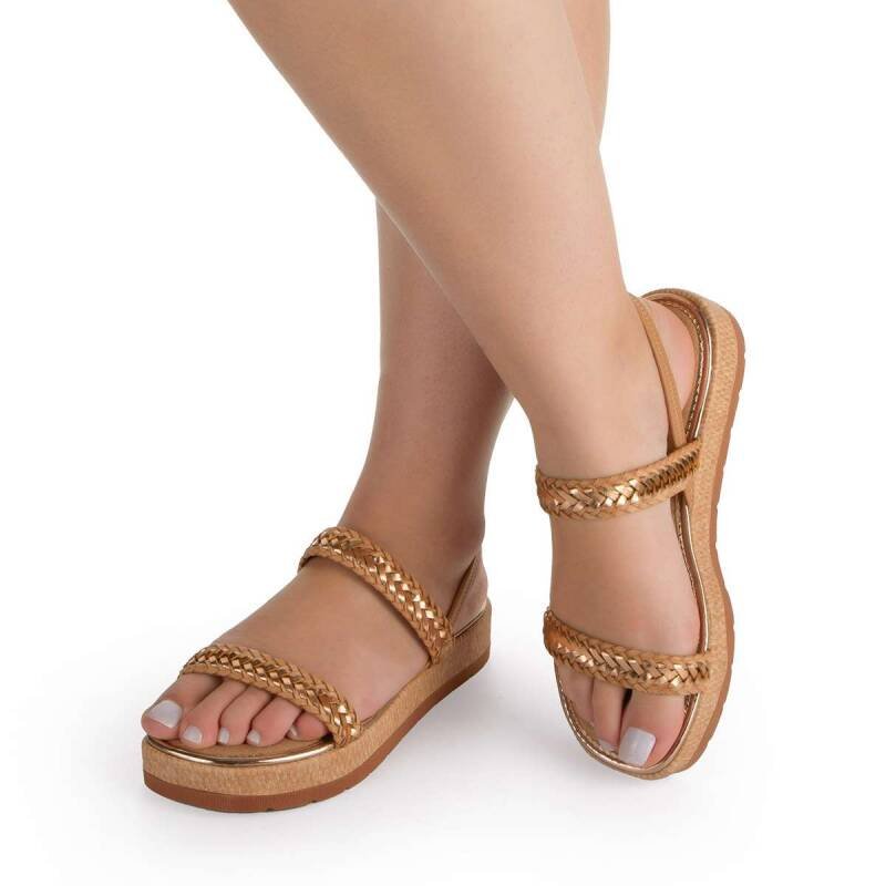 Sandália Mississipi Flatform - Feminina - Melouro rosamel Marrom 8