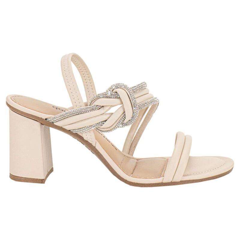 Sandália Dakota Salto Bloco - Feminina Bege 2