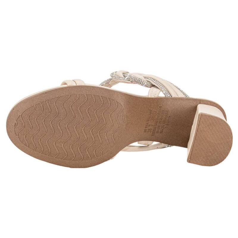 Sandália Dakota Salto Bloco - Feminina Bege 5
