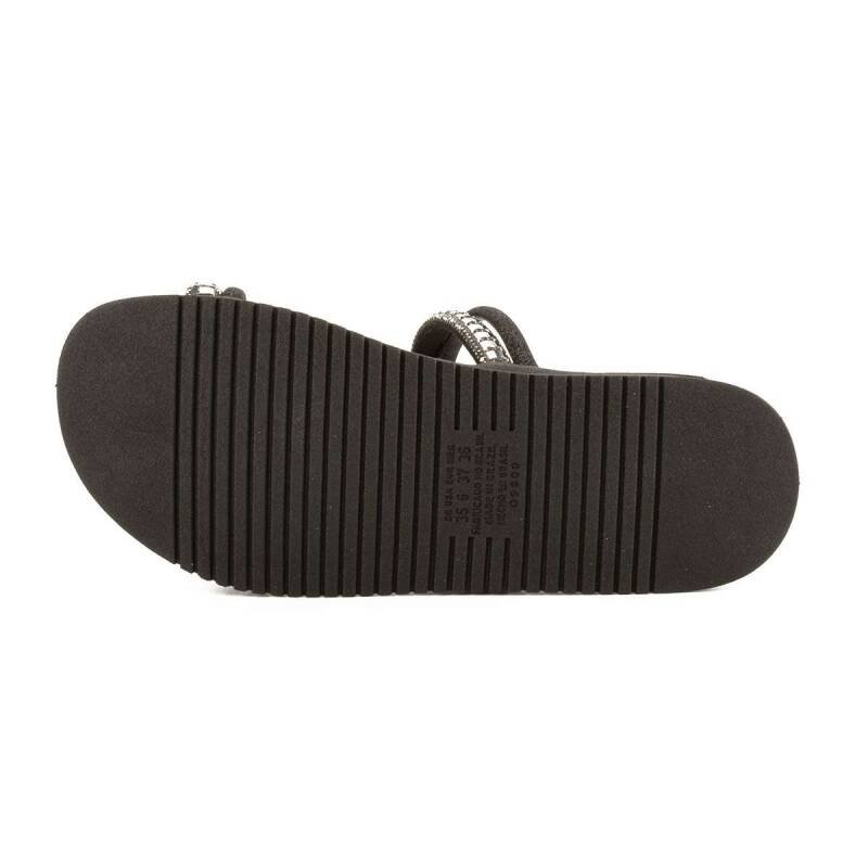 Sandália Mississipi Papete Slide Flatform - Feminina Preto 9