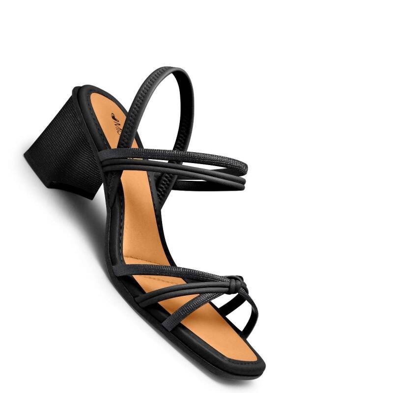 Sandália Mississipi Salto Bloco - Feminina Preto 5