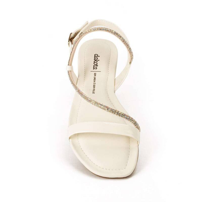 Sandália Dakota Rasteira - Feminina Branco 4