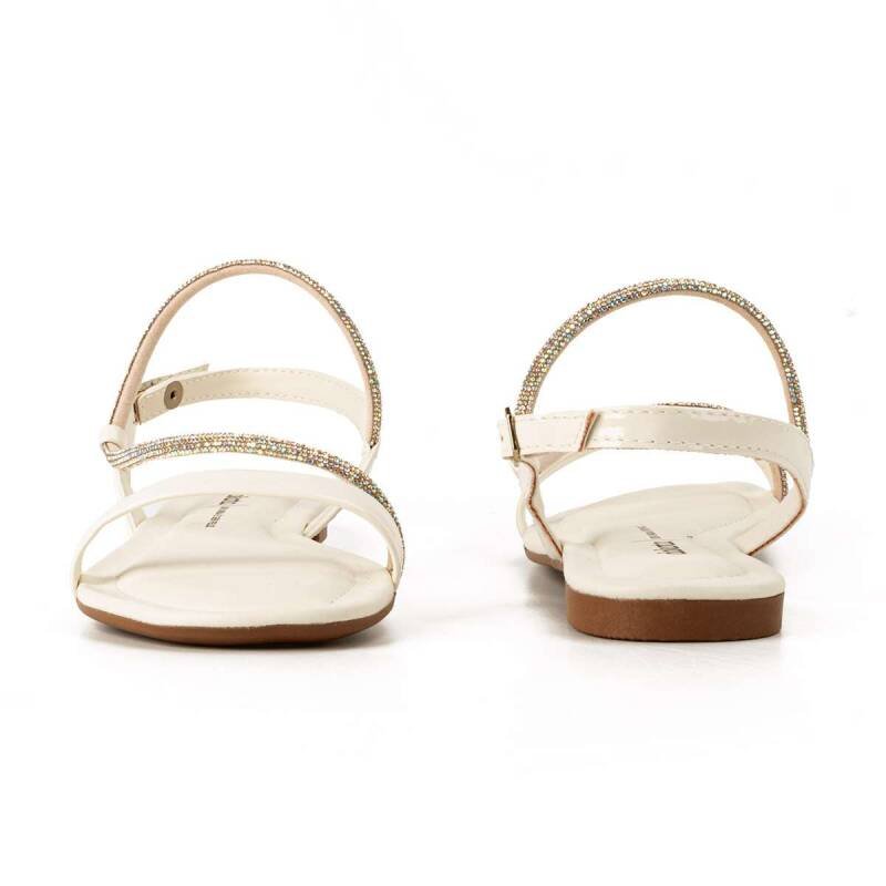 Sandália Dakota Rasteira - Feminina Branco 6