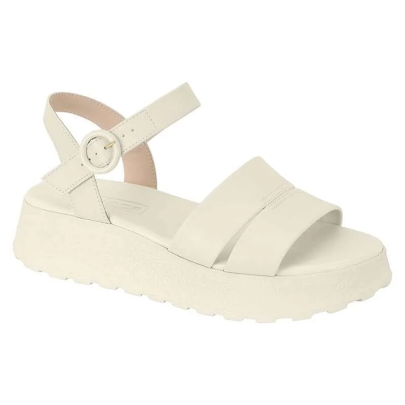 Plataforma Moleca Sandalia Moleca Branca Sandália Moleca