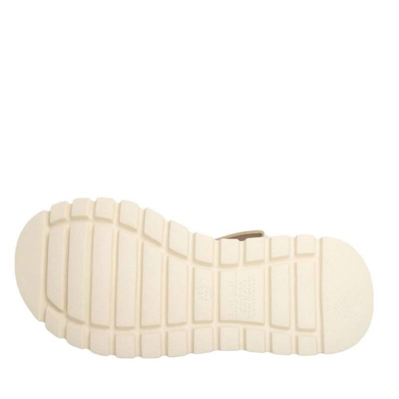 Sandália Modare Conforto Zíper Elástico - Feminina - Crem Bege 5