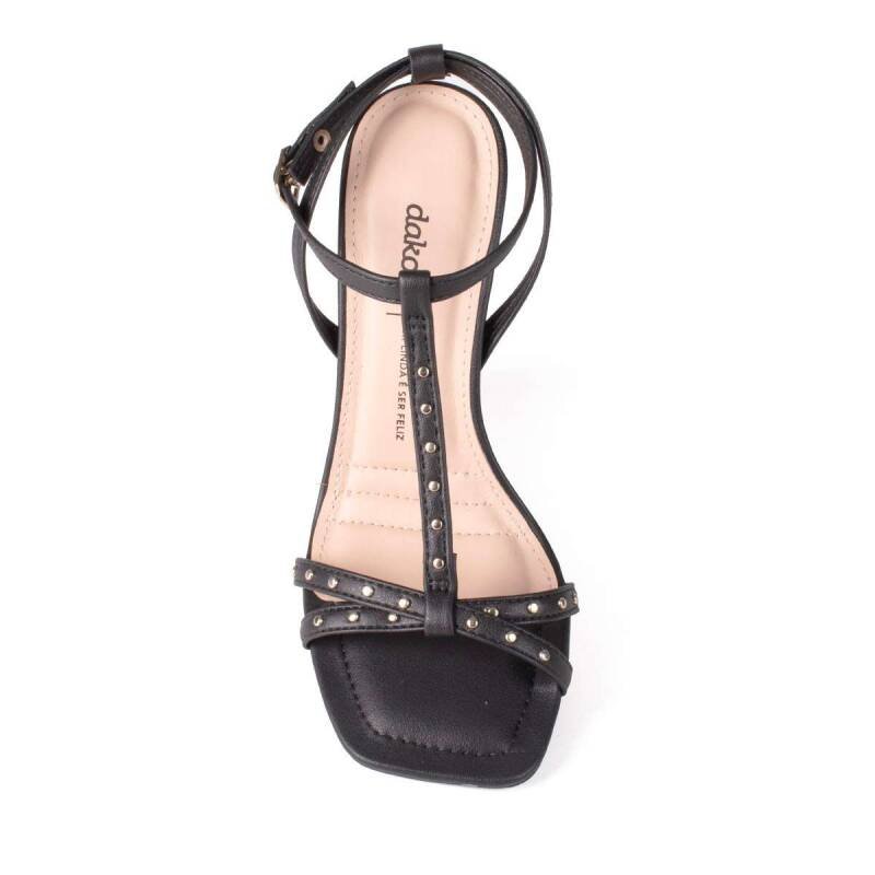 Sandália Dakota Salto Alto - Feminina Preto 4