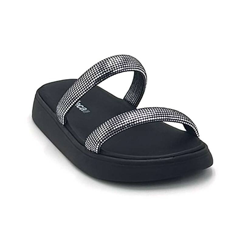 Sandália Moleca Papete - Feminina Preto 4