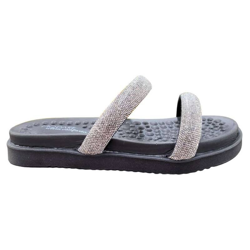 Sandália Modare Flat - Feminina Preto 2