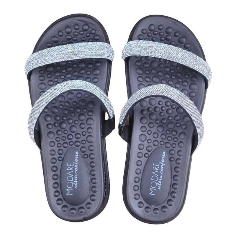 Sandália Modare Flat - Feminina Preto 6