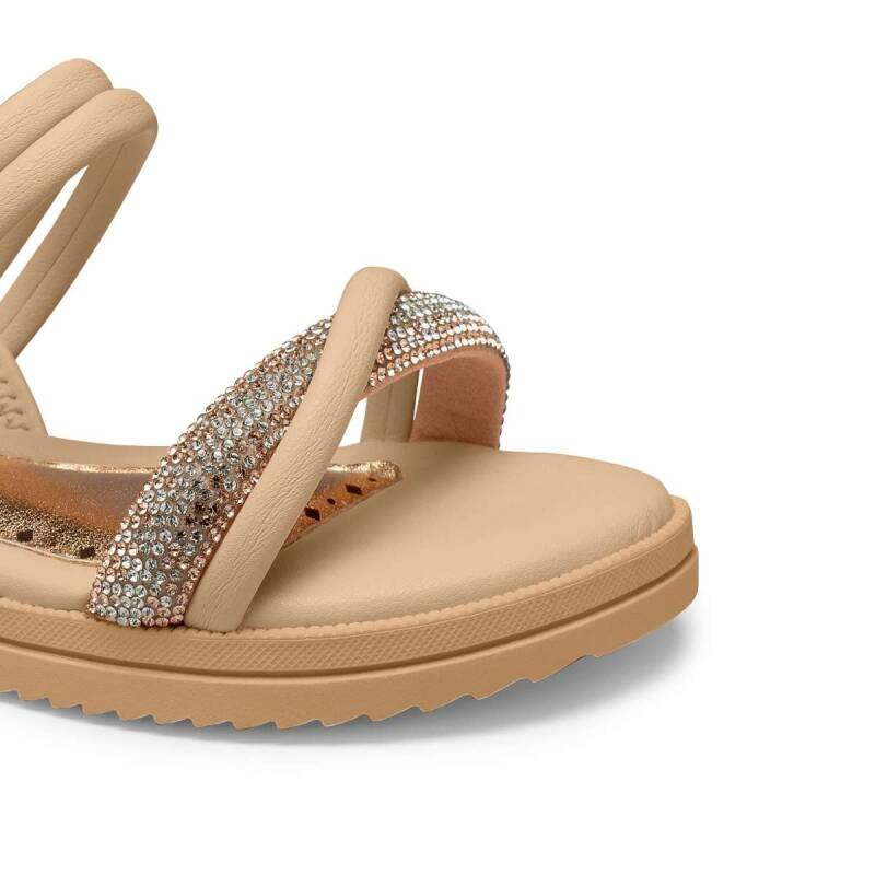 Sandália Pink Cats Flatform - Infantil - Granolarose Granola/Rose 2