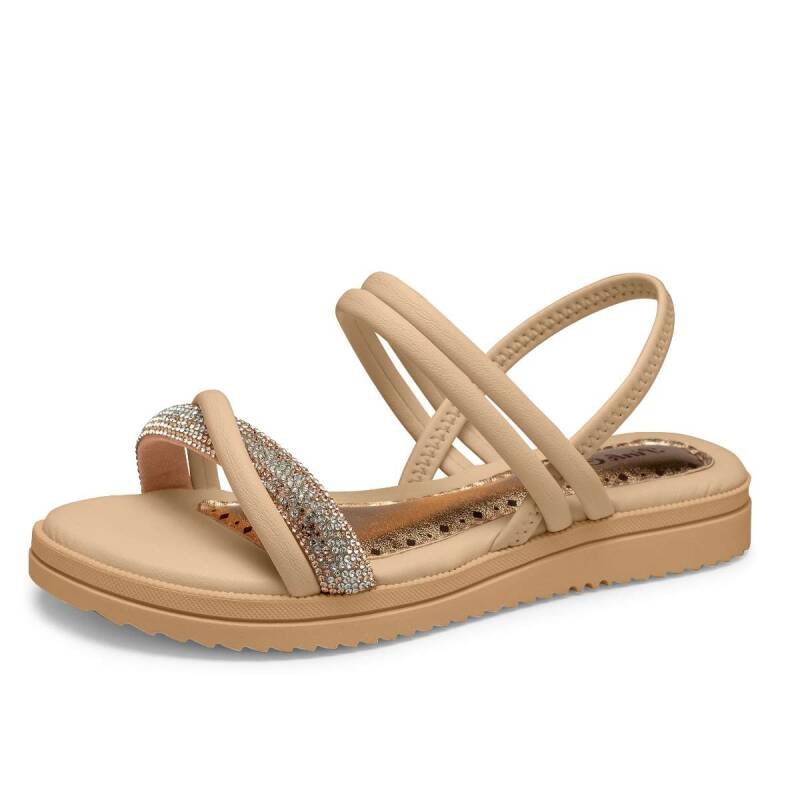 Sandália Pink Cats Flatform - Infantil - Granolarose Granola/Rose 4