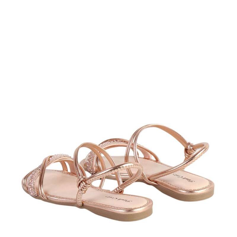 Sandália Pink Cats Rasteira - Infantil - Roserose Rosa 4