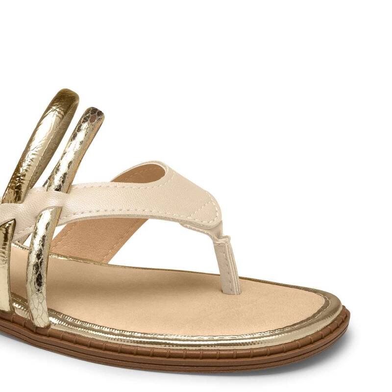 Rasteira Mississipi - Feminina - Bege Bege 4