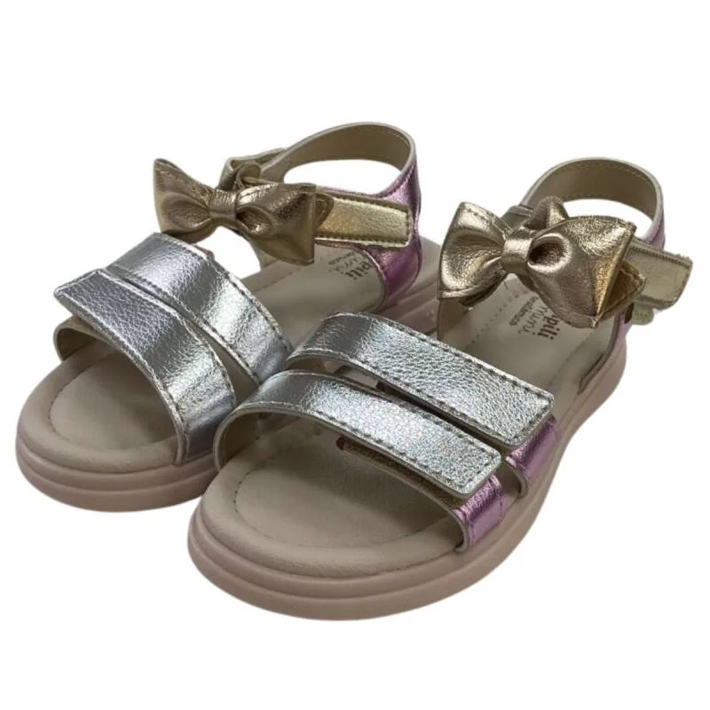 Sandália Pampili Lili Laço Removível - Infantil Menina - Multicores 3