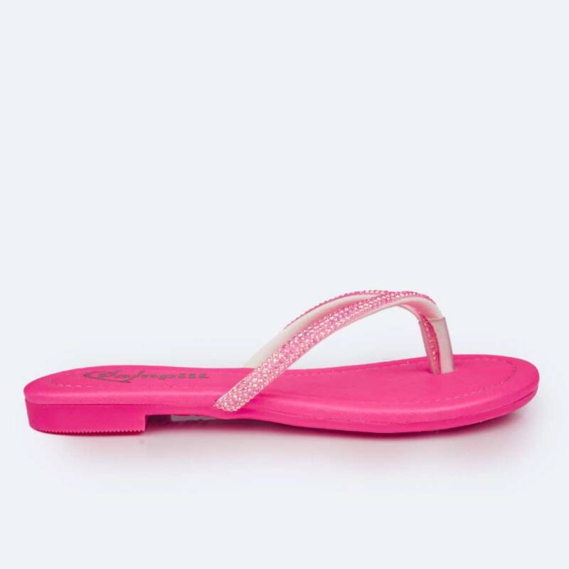 Sandália Pampili Rasteira - Infantil Feminina - Rosa Rosa 2