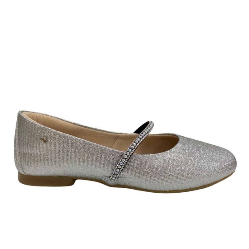 Sapatilha Pampili Fivela - Infantil Feminina - Prata Prata 2