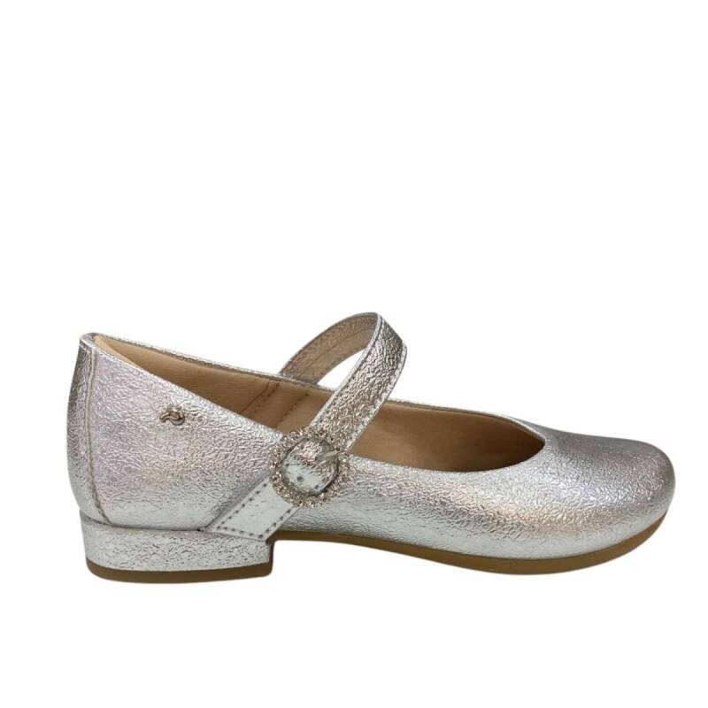 Sapato Pampili Mary Jane - Infantil Menina - Prata Prata 2