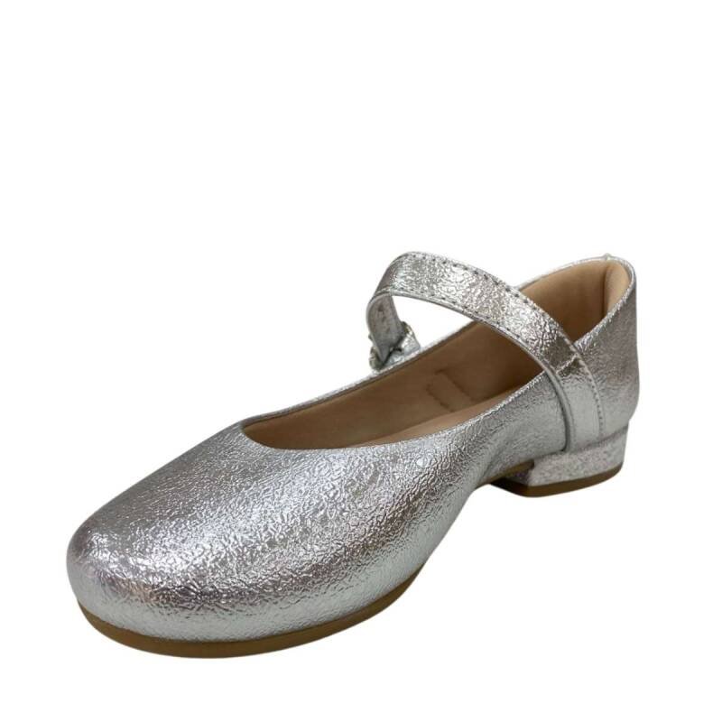 Sapato Pampili Mary Jane - Infantil Menina - Prata Prata 3