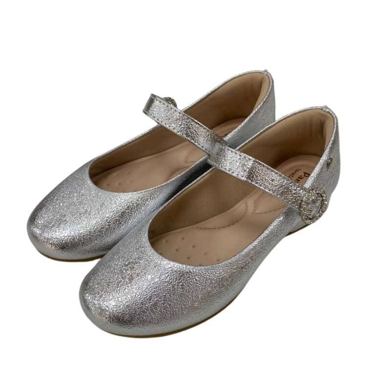 Sapato Pampili Mary Jane - Infantil Menina - Prata Prata 5