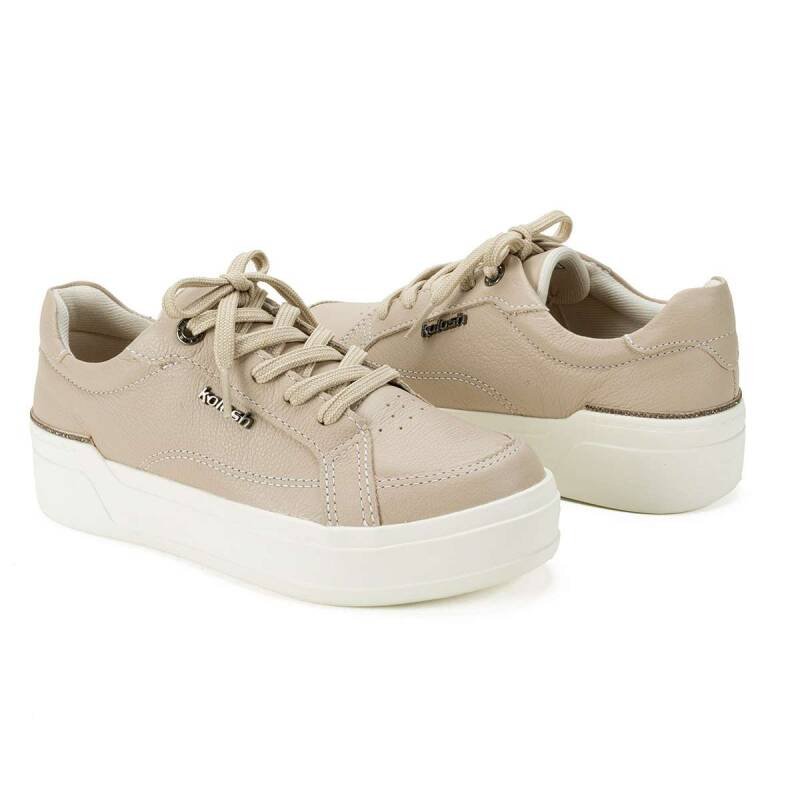 Tênis Kolosh Casual - Feminino - Bege Bege 5