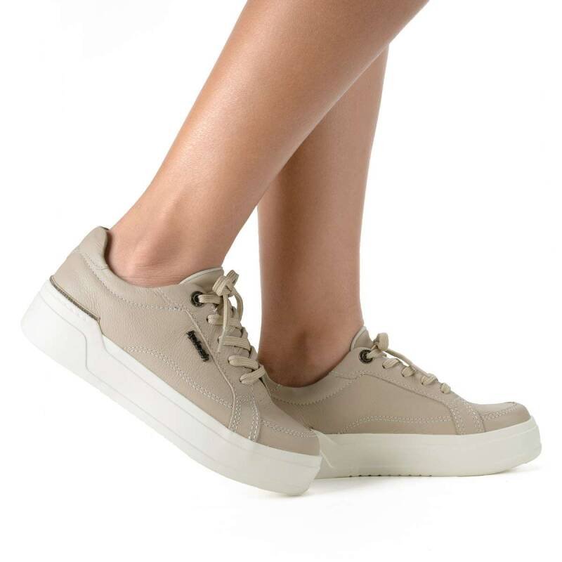 Tênis Kolosh Casual - Feminino - Bege Bege 7