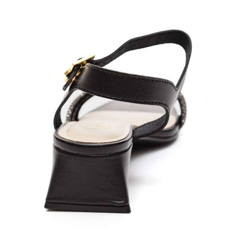 Sandália Molekinha Salto Baixo - Infantil Preto 3