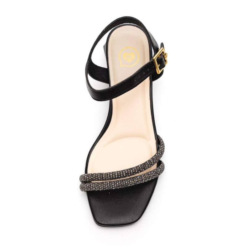 Sandália Molekinha Salto Baixo - Infantil Preto 4