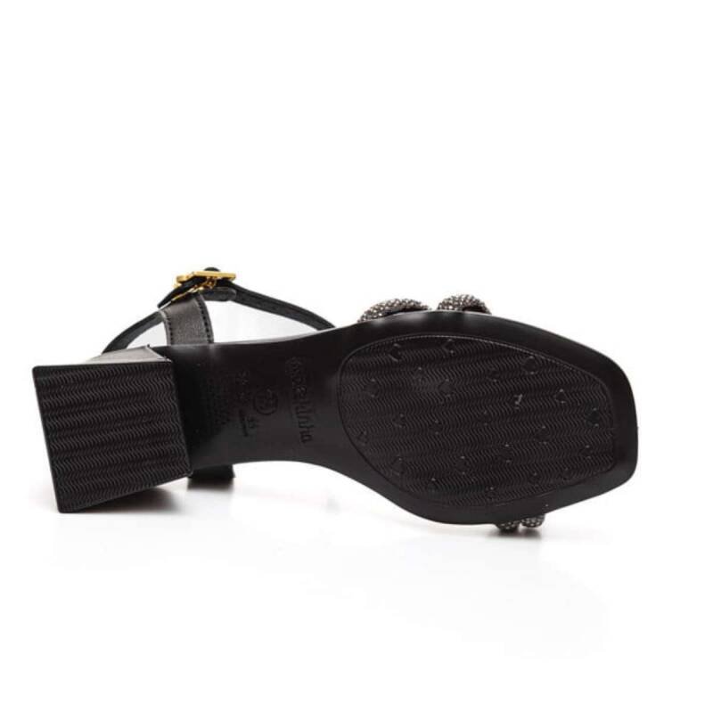 Sandália Molekinha Salto Baixo - Infantil Preto 5