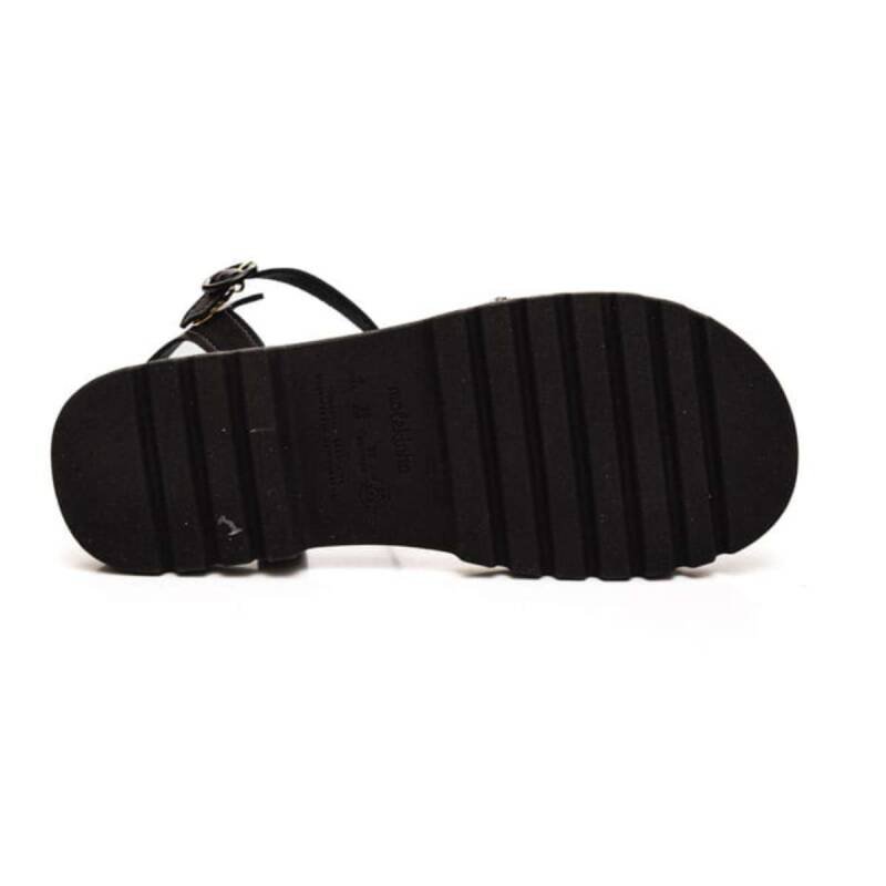 Sandália Molekinha Tiras Casual - Infantil Preto 5