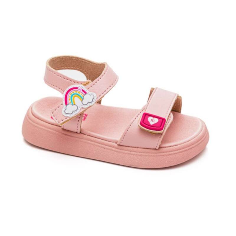 Sandália Molekinha Casual - Infantil - Rosa Rosa 2