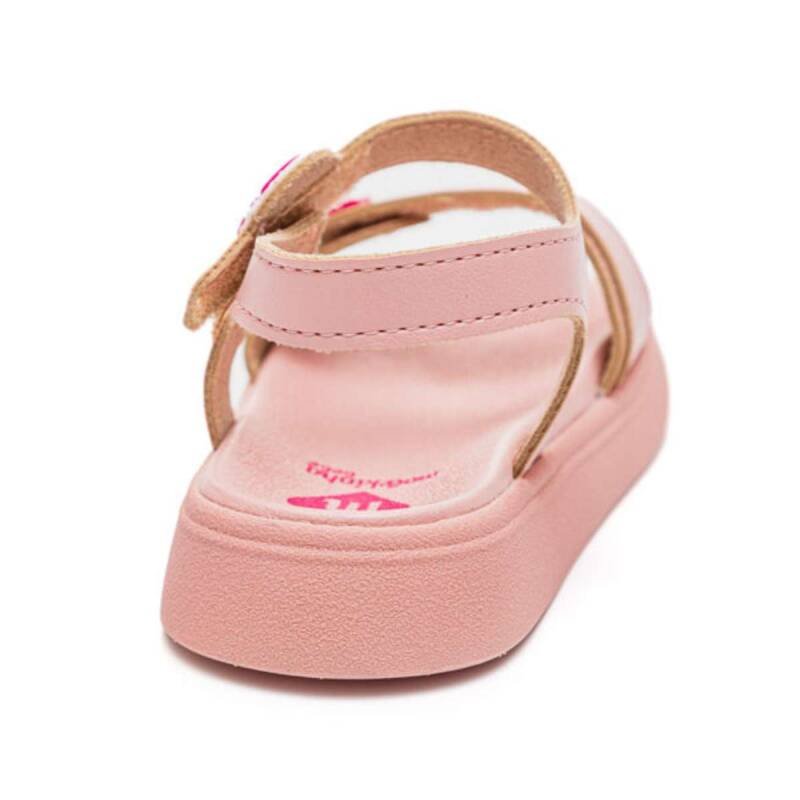 Sandália Molekinha Casual - Infantil - Rosa Rosa 4