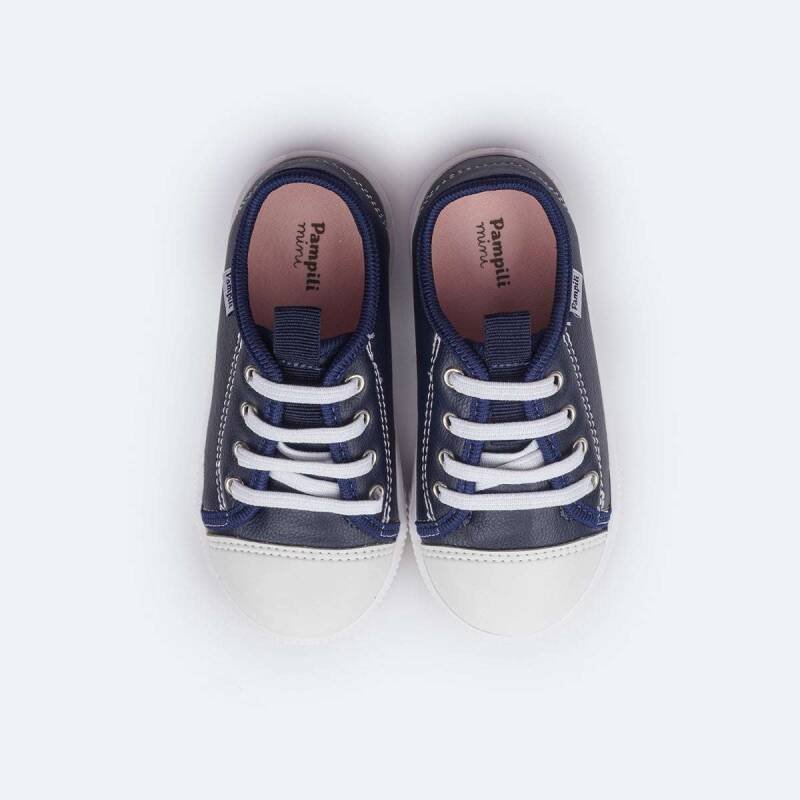 Tênis Pampili Mini Easy - Infantil - Marinho Azul 4
