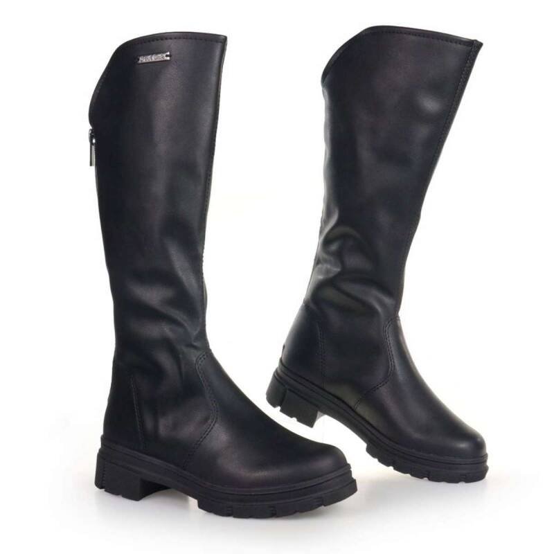 Bota Pink Cats Cano Longo - Infantil - Preto Preto 4