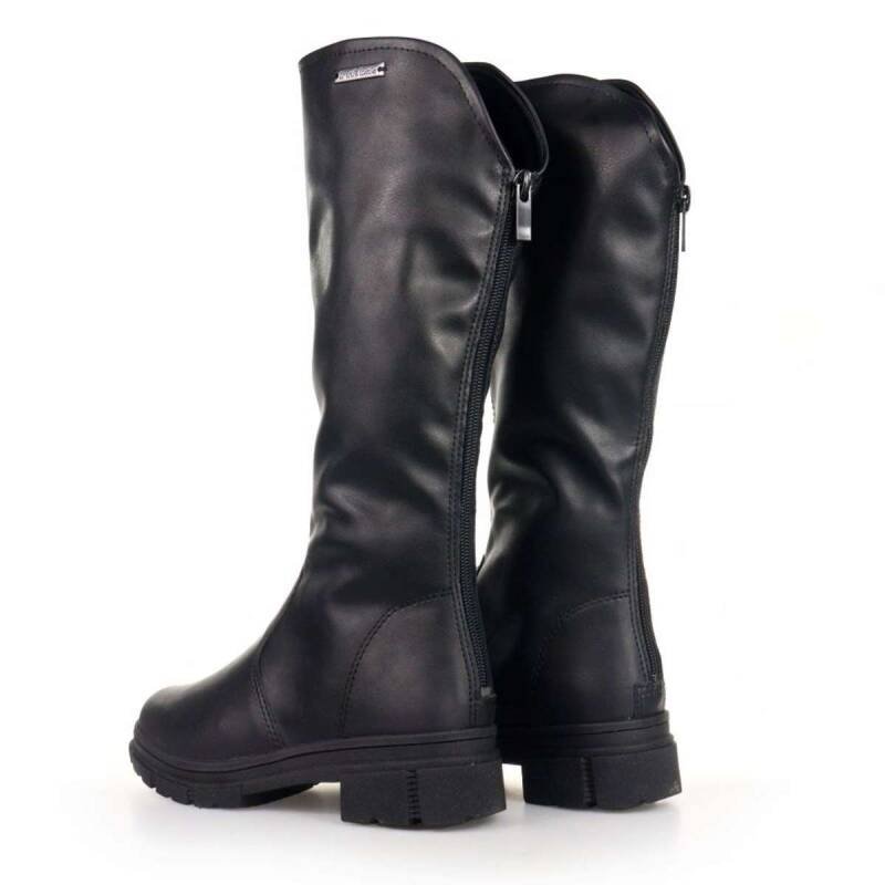 Bota Pink Cats Cano Longo - Infantil - Preto Preto 5