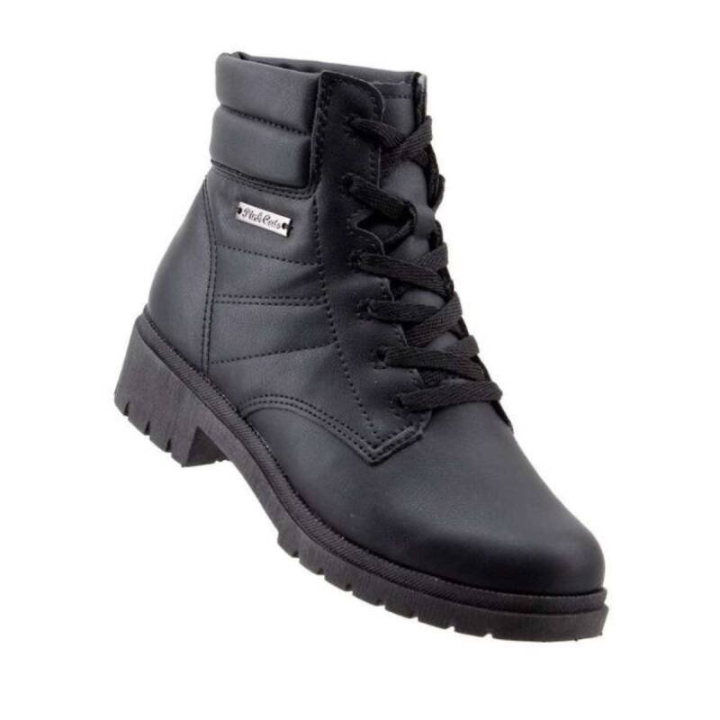 Bota Pink Cats Coturno - Infantil - Preto Preto 3