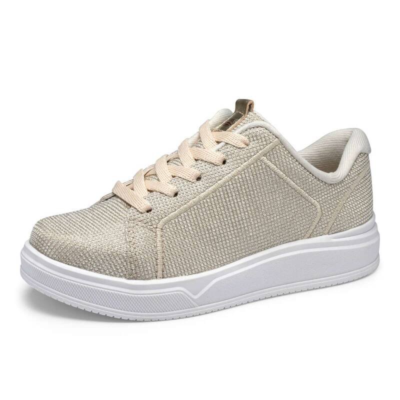 Tênis Pink Cats Casual - Infantil - Douradochampagne Dourado/Champagne 2