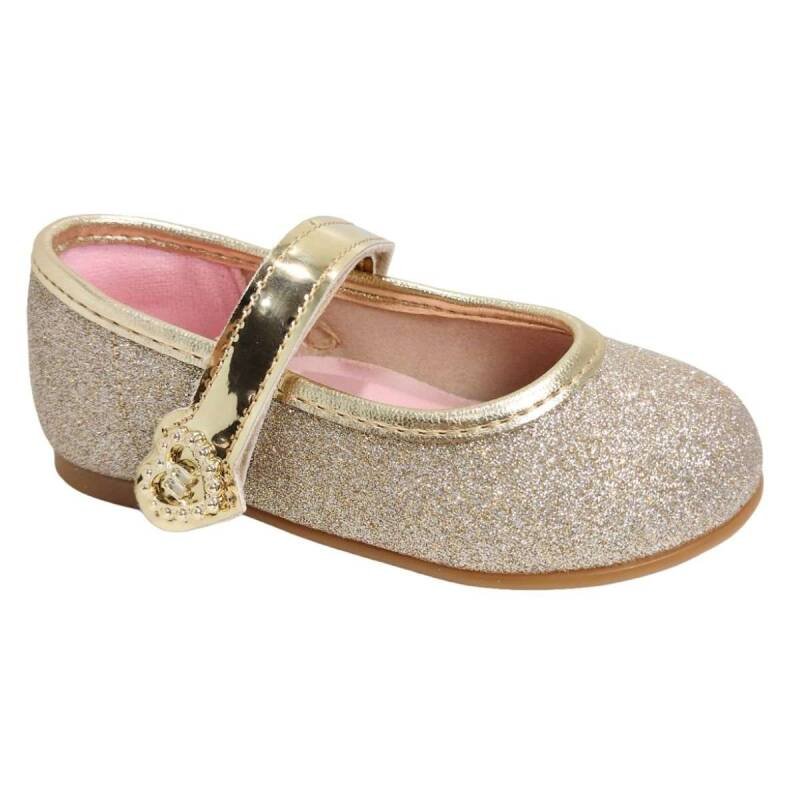 Sapatilha Molekinha Metalizada - Infantil - Ouro rosado Ouro Rosado 2