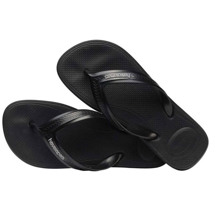 Chinelo Havaianas Top Max Comfort Fc - Masculino - Preto Preto 4